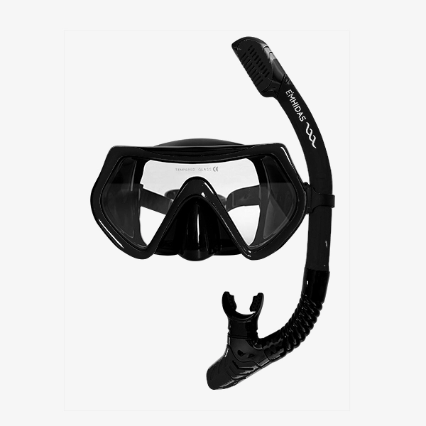 LENTE-NEGRO-1.webp Set de Snorkel Explorer - Imagen 1