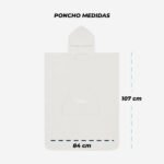 Poncho de microfibra para adulto - E'MHIDAS - Imagen 4