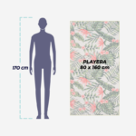 Toalla playera reversible de microfibra - E'MHIDAS - Imagen 9