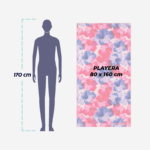 Toalla playera reversible de microfibra - E'MHIDAS - Imagen 7