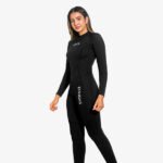 Wetsuit de mujer largo AquaLite 3/2mm - E'MHIDAS - Imagen 4